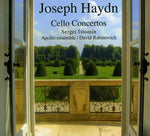 the album cover for David Rabinovich - Cello Concertos In D & C [Digipak]