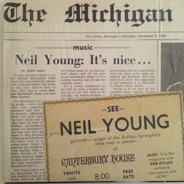 Neil Young : Sugar Mountain (Live At Canterbury House 1968) (2xLP, Album, Ltd, 200)