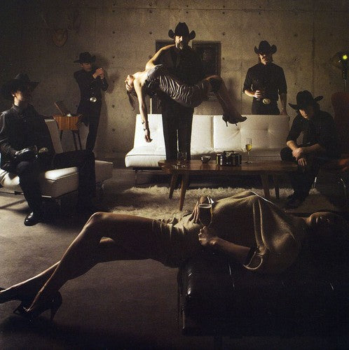 the album cover for Brent Amaker & The Rodeo - Please Stand By