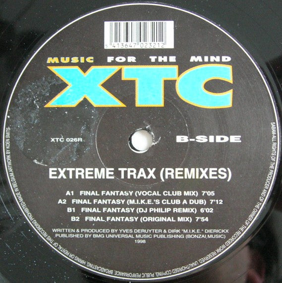 Extreme Trax : Final Fantasy (Remixes) (12")