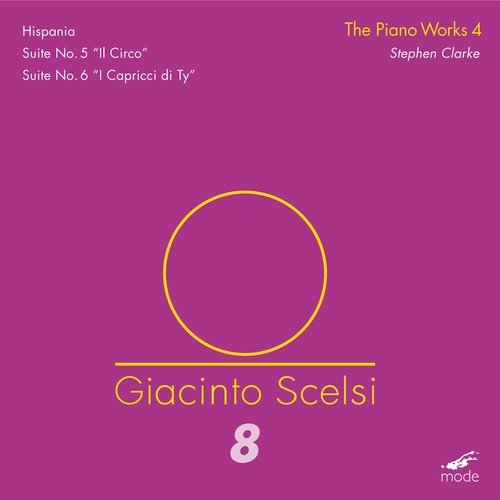 the album cover for Stephen Clarke - Piano Works 4
