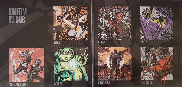 KMFDM : In Dub (2xLP, Album, Red)