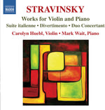 the album cover for Mark Wait - Works for Violin & Piano