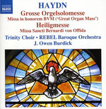 the album cover for Owen Burdick - Missa in Honorem BVM Great Organ Mass Missa Sancti