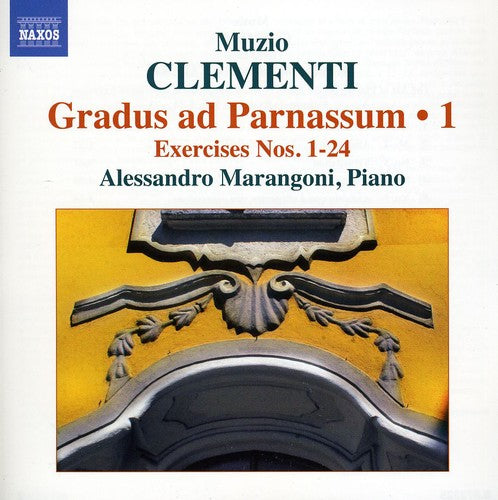 the album cover for Alessandro Marangoni - Clementi 1: Gradus Ad Parnassum: Studies 1-24