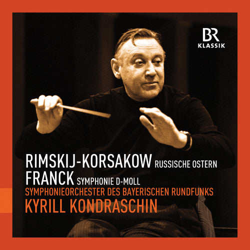 the album cover for Kyrill Kondraschin - Russian Easter Overture / Symphony In D Minor