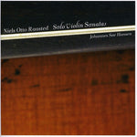 the album cover for V. HOLMBOE - Solo Violin Sonatas