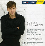 the album cover for Florian Uhlig - Complete Works for Piano & Orchestra