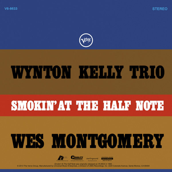 Wynton Kelly Trio / Wes Montgomery : Smokin' At The Half Note (2x12", Album, Ltd, RE, RM, 180)