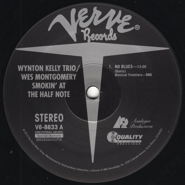 Wynton Kelly Trio / Wes Montgomery : Smokin' At The Half Note (2x12", Album, Ltd, RE, RM, 180)