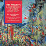 the album cover for Musgrave / Bbc Scottish Sym Orch / Soames - Clarinet Cto: Seasons Autumn Sonata