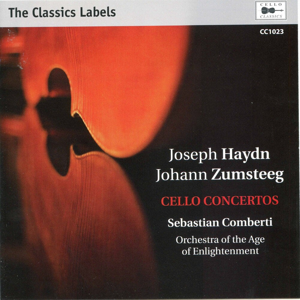 the album cover for Various Artists - Cello Concertos