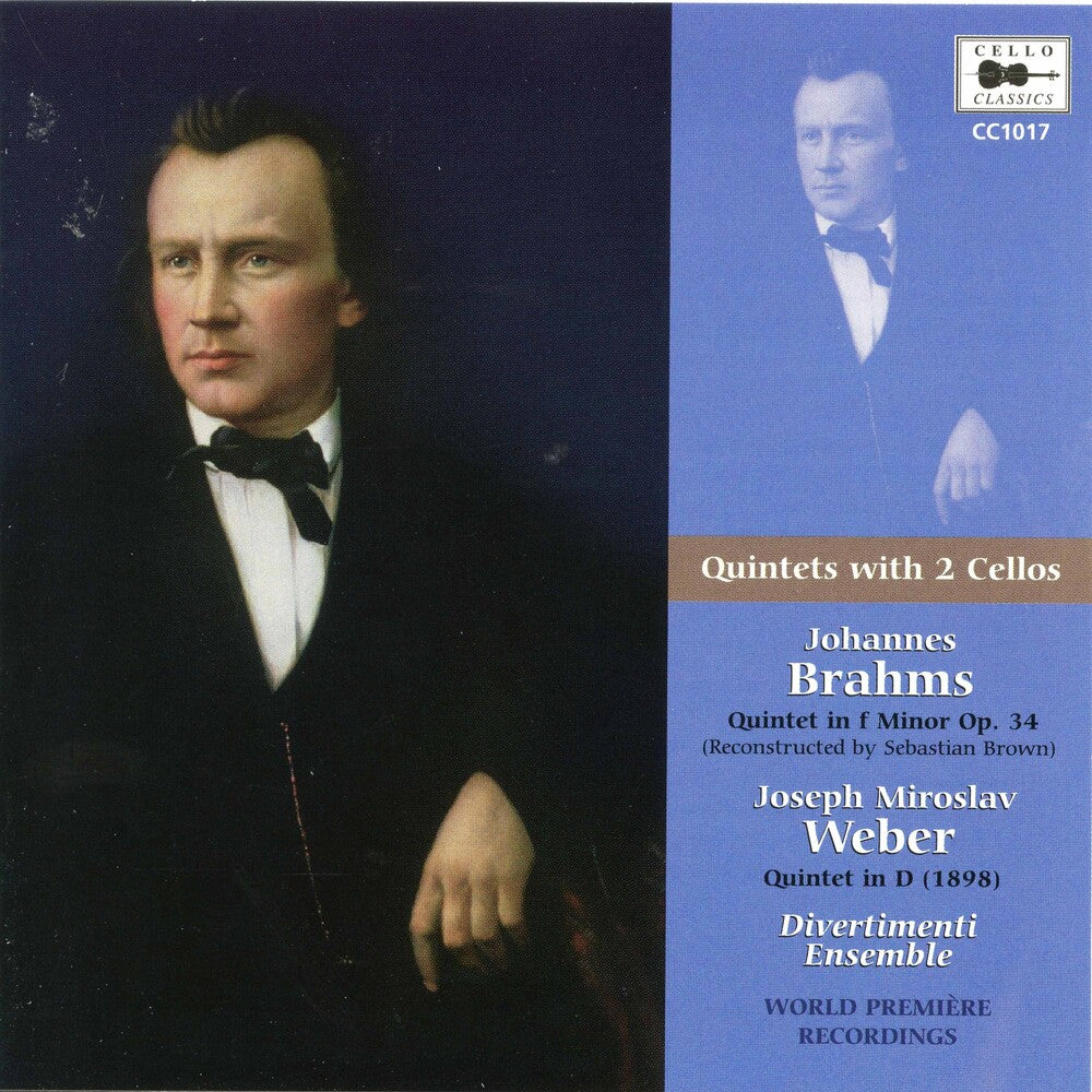 the album cover for Divertimenti Ensemble - Quintets With 2 Cellos