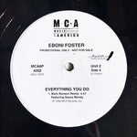 Eboni Foster : Everything You Do (2x12", Promo)
