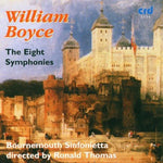 the album cover for Ronald Thomas - 8 Symphonies