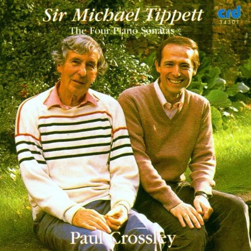 the album cover for Paul Crossley - Sir Michael Tippett: The Four