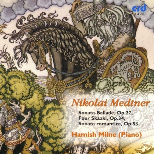 the album cover for Hamish Milne - Sonata-Ballade Op 27