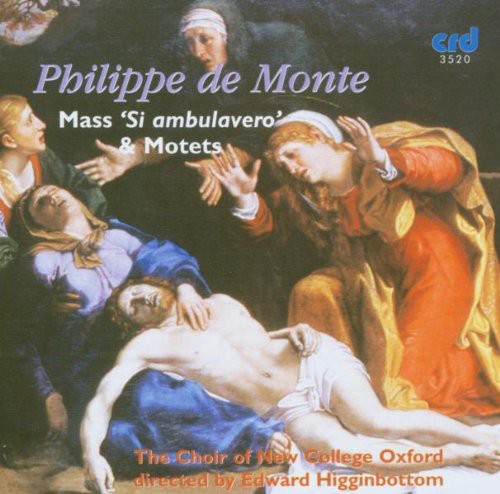 the album cover for The Choir Of New College, Oxford - Mass Si Ambulavero & Motets