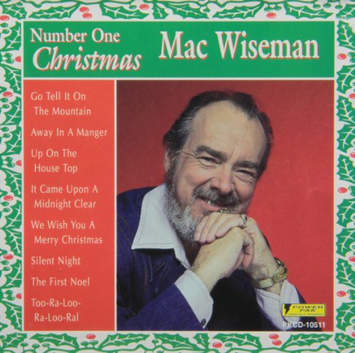 the album cover for Mac Wiseman - Number One Christmas