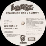Luniz Featuring Daz* & Kurupt : Jus Mee & U (Soopafly "G" Mix) (12", Single, Promo)