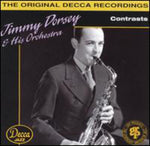 the album cover for Jimmy Dorsey & His Orchestra - Contrasts