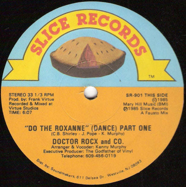 Doctor Rocx And Co. : Do The Roxanne (Dance) (12")