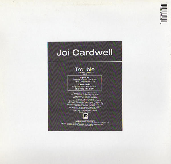Joi Cardwell : Trouble (12")