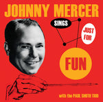 the album cover for Johnny Mercer - Sings Just for Fun