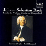 the album cover for Laurence Dreyfus - Sonatas for Viola Da Gamba & Harpsichord