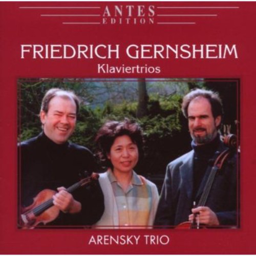 the album cover for Arensky Trio - Klaviertrios Von Gernsheim