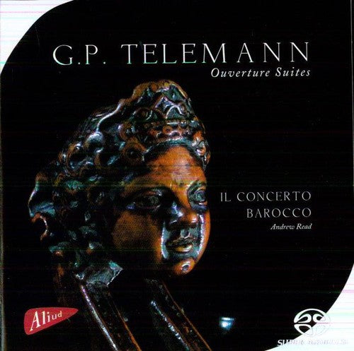 the album cover for G.P. Telemann - Overture Series