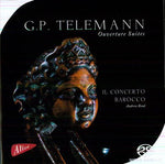 the album cover for G.P. Telemann - Overture Series