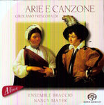 the album cover for Ensemble Braccio - Arie Et Canzone