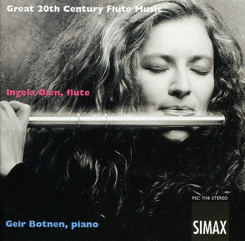 the album cover for Ingela Ien - Great 20th Century Flute Music