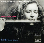 the album cover for Ingela Ien - Great 20th Century Flute Music
