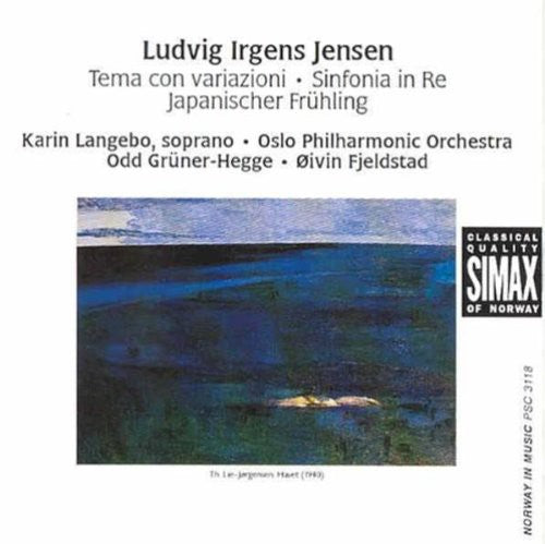 the album cover for Oslo Philharmonic Orchestra - Tema Variazioni / Sinfonie / Japanischer Fruhling