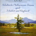 the album cover for Anhaltische Philharmonie Dessau - Anhalt Phil Plays Schubert & Klughardt