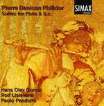 the album cover for Philidor - Suites for Flute & Basso Continuo