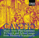 the album cover for Pro Cantione Antiqua - Cantio: Music from Piae Cantiones