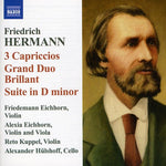 the album cover for Friedemann Eichhorn - 3 Capriccios / Suite in D minor