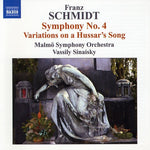 the album cover for Vassily Sinaisky - Symphony 4: Variations on a Hussar's Song