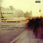 the album cover for Kari Kriikku - Vie: Missa for Clarinet & Orch / False Memories