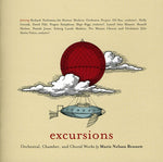 the album cover for M.N. Bennett - Excursions: Orchestral / Chamber & Choral Works