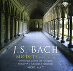 the album cover for J.S. Bach - Motets