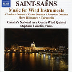 the album cover for C. SAINT-SAENS - Music for Wind Instruments