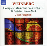 the album cover for W. Mieczyslaw - Complete Music for Solo Cello 1