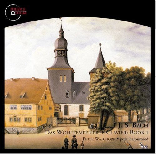 the album cover for Peter Watchorn - Wohltemperierte Clavier 1