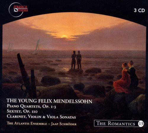 the album cover for Atlantis Ensemble - Young Felix Mendelssohn