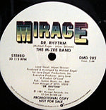 The M-Zee Band : Dr. Rhythm (12", Promo)