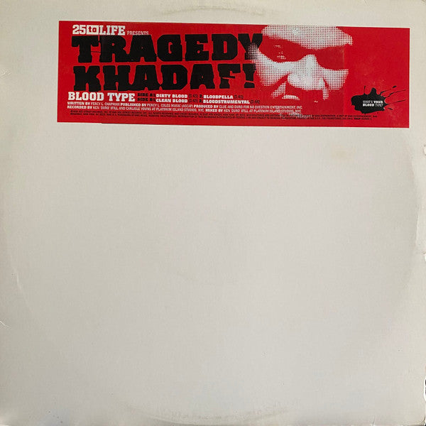 Tragedy Khadafi : Blood Type (12", Promo)